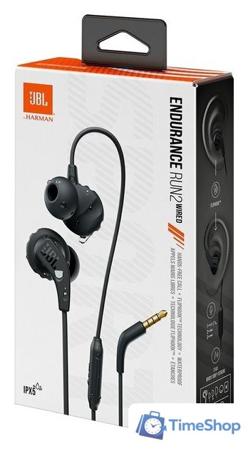 Наушники JBL Endurance Run 2 (черный) - Изображение №8 — Интернет-магазин Time-Shop