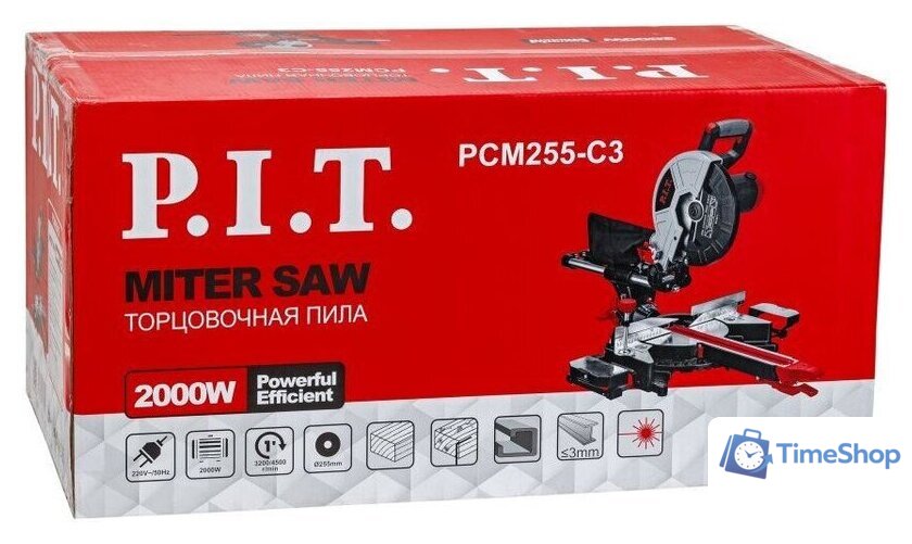 Торцовочная пила P.I.T. PCM255-C3 - Изображение №11 — Интернет-магазин Time-Shop