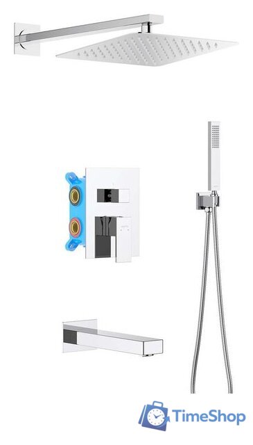 Душевая система  Aquatek Либра AQ1673CR - Изображение №2 — Интернет-магазин Time-Shop