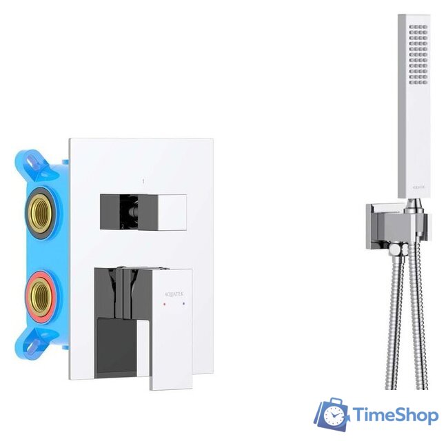 Душевая система  Aquatek Либра AQ1673CR - Изображение №4 — Интернет-магазин Time-Shop