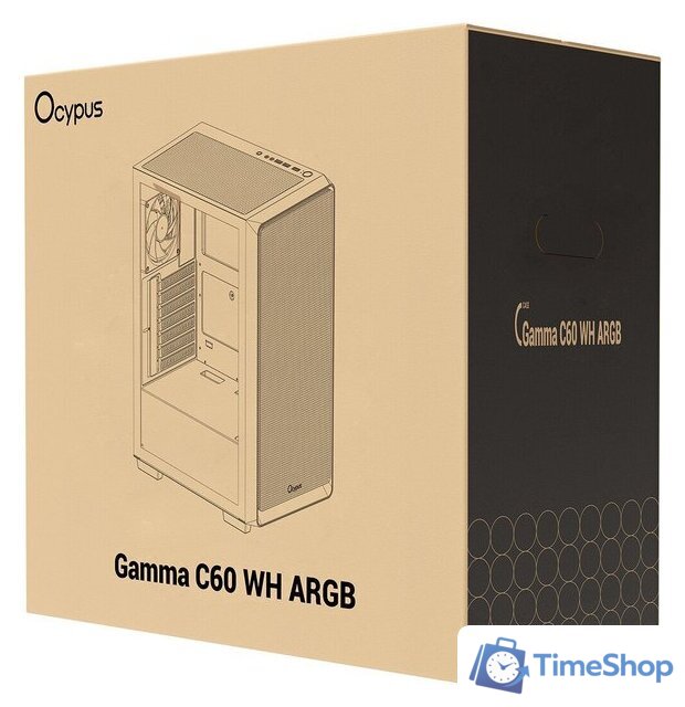 Корпус Ocypus Gamma C60 WH ARGB - Изображение №11 — Интернет-магазин Time-Shop