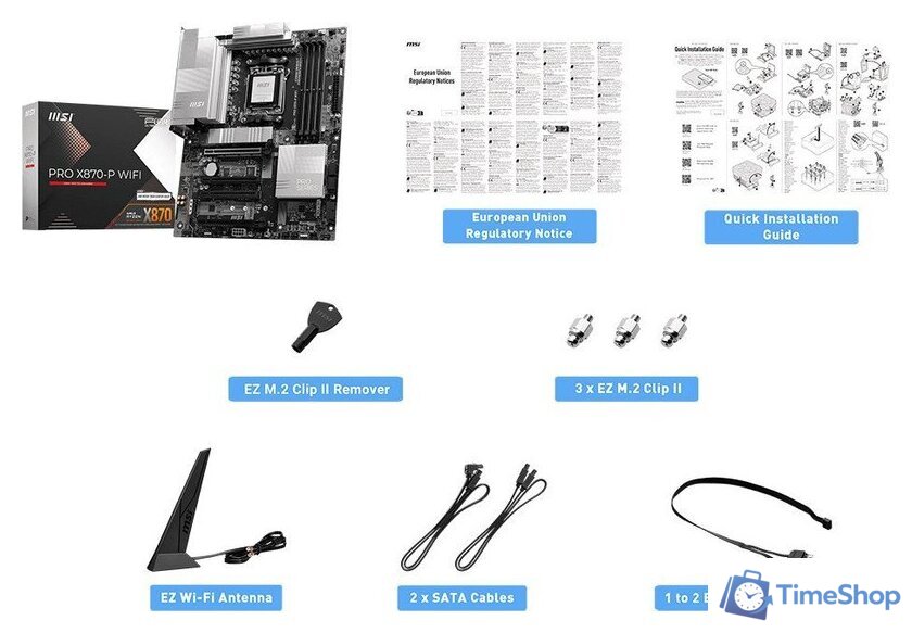 Материнская плата MSI Pro X870-P WiFi - Изображение №2 — Интернет-магазин Time-Shop