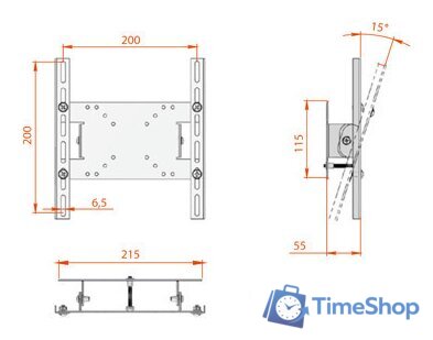 Кронштейн для телевизора Electric Light КБ-01-17 - Изображение №1 — Интернет-магазин Time-Shop
