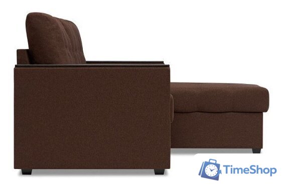 Диван Mio Tesoro Атланта Лайт 111 (Savana Chocolate/Ecostile Chocolate) - Изображение №4 — Интернет-магазин Time-Shop