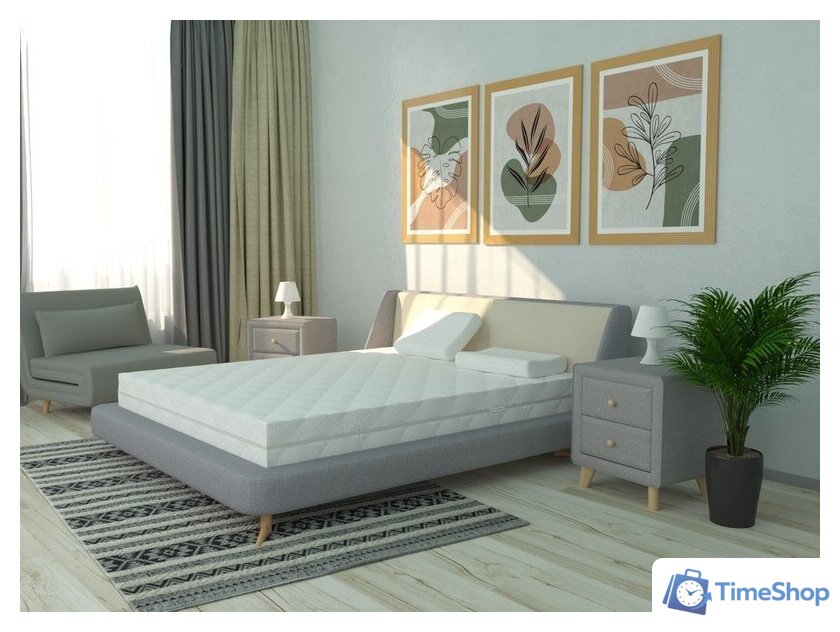 Матрас ЭОС Идеал 1а/2 160x200+Samsara Коты на синем фоне Евро 220-6 - Изображение №6 — Интернет-магазин Time-Shop