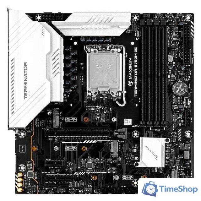 Материнская плата Maxsun Terminator B760M D5 V2 - Изображение №1 — Интернет-магазин Time-Shop