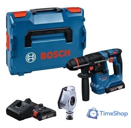 Перфоратор Bosch GBH 18V-18 X Professional 0611927101 (с 2-мя АКБ, кейс) - Изображение №1 — Интернет-магазин Time-Shop