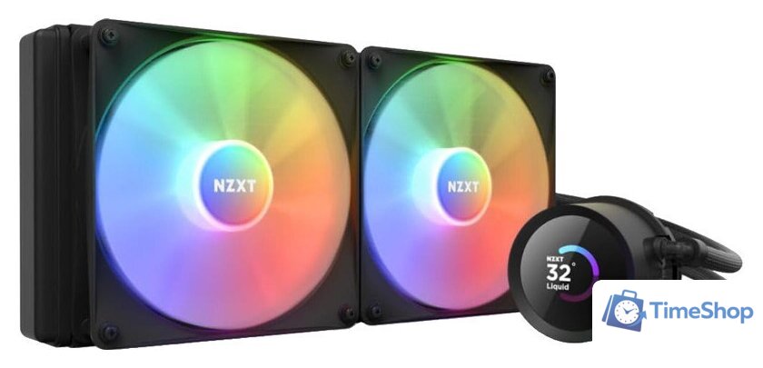 Система жидкостного охлаждения для процессора NZXT Kraken 280 RGB RL-KR280-B1 - Изображение №1 — Интернет-магазин Time-Shop