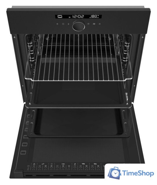 Электрический духовой шкаф MAUNFELD EOEH7613B Matt - Изображение №5 — Интернет-магазин Time-Shop