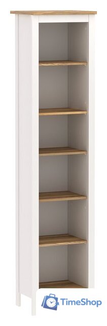 Стеллаж Mio Tesoro Сага 50 2.08.07.100.14 (белый/ясень) - Изображение №1 — Интернет-магазин Time-Shop