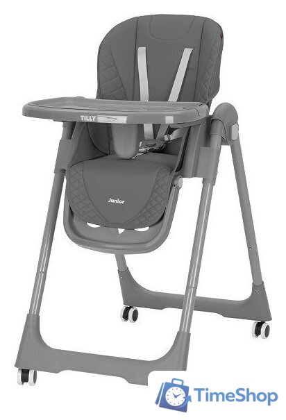Высокий стульчик Baby Tilly Junior T-671 (темно-серый) - Изображение №1 — Интернет-магазин Time-Shop