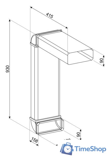 Комплект для рециркуляции Smeg KITEHOBD - Изображение №2 — Интернет-магазин Time-Shop