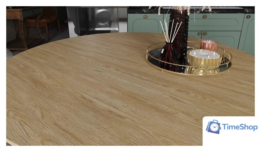 Кухонный стол Калифорния мебель Морган (дуб янтарный) - Изображение №4 — Интернет-магазин Time-Shop