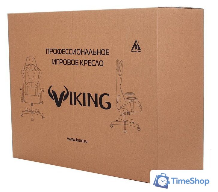 Игровое (геймерское) кресло Бюрократ Zombie Viking 6 Knight (коричневый/бежевый) - Изображение №16 — Интернет-магазин Time-Shop
