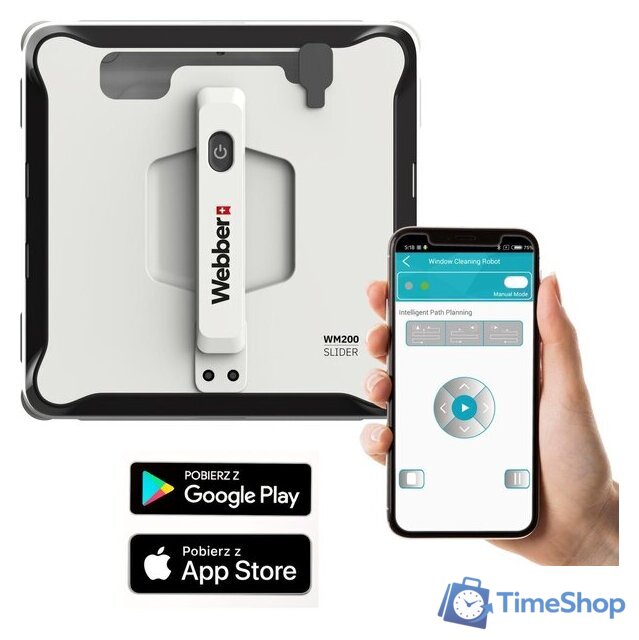 Робот для мытья окон Webber WM200 - Изображение №2 — Интернет-магазин Time-Shop