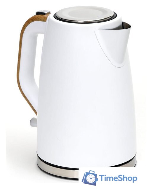 Электрический чайник Platinet Velvet Wooden (белый) - Изображение №4 — Интернет-магазин Time-Shop