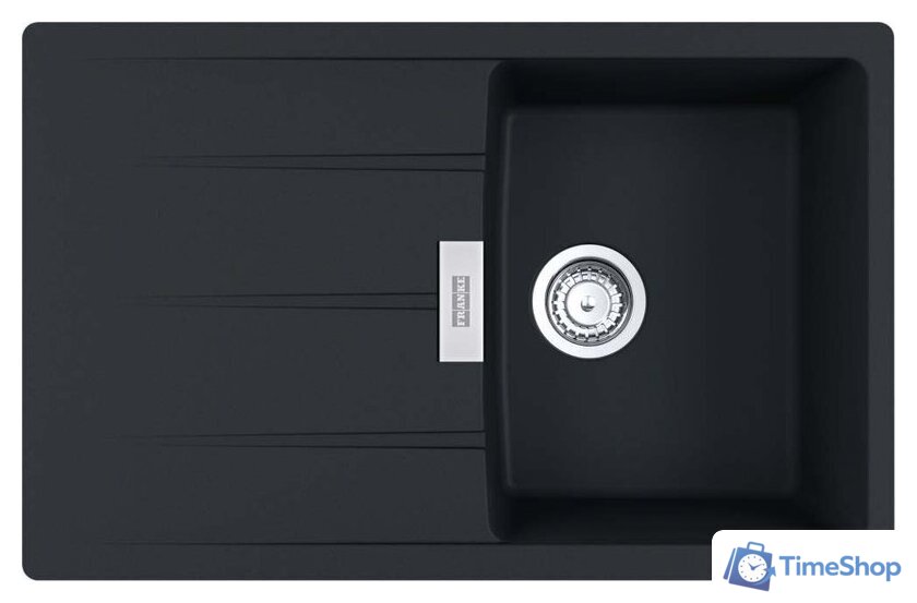 Кухонная мойка Franke Centro CNG 611-78 114.0687.318 (матовый черный) - Изображение №1 — Интернет-магазин Time-Shop