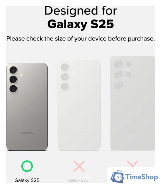 Чехол для телефона Ringke Onyx для Galaxy S25 Dark Green - Изображение №2 — Интернет-магазин Time-Shop