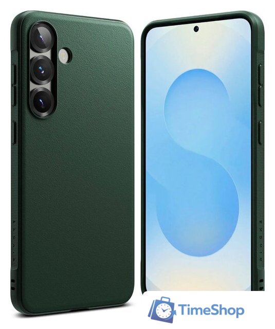 Чехол для телефона Ringke Onyx для Galaxy S25 Dark Green - Изображение №1 — Интернет-магазин Time-Shop