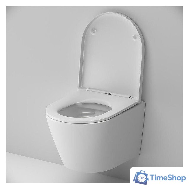 Унитаз подвесной AM.PM ErgoFit Sense FlashClean IS110101.741701 (с сиденьем) - Изображение №8 — Интернет-магазин Time-Shop
