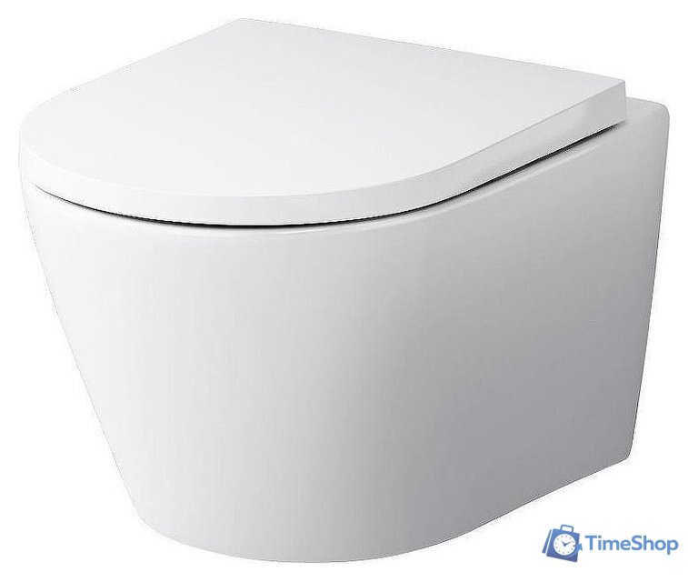 Унитаз подвесной AM.PM ErgoFit Sense FlashClean IS110101.741701 (с сиденьем) - Изображение №5 — Интернет-магазин Time-Shop