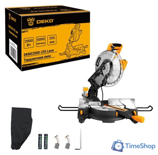 Торцовочная пила Deko DKMS2000-255 Laser 063-4315 - Изображение №1 — Интернет-магазин Time-Shop