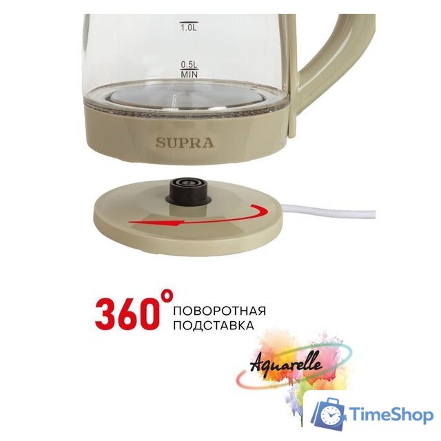 Электрический чайник Supra KES-1810G - Изображение №9 — Интернет-магазин Time-Shop