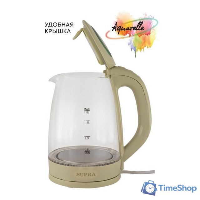Электрический чайник Supra KES-1810G - Изображение №8 — Интернет-магазин Time-Shop