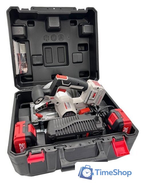 Дисковая (циркулярная) пила Crown CT25040-150HX-4 BMC (с 2-мя АКБ, кейс) - Изображение №16 — Интернет-магазин Time-Shop