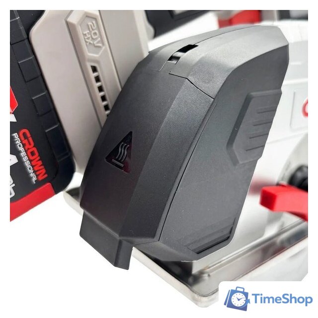 Дисковая (циркулярная) пила Crown CT25040-150HX-4 BMC (с 2-мя АКБ, кейс) - Изображение №8 — Интернет-магазин Time-Shop