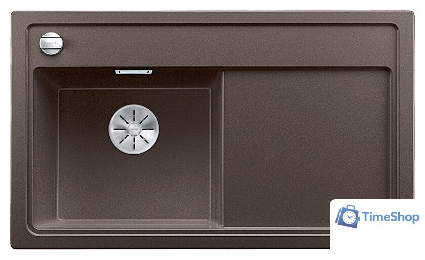 Кухонная мойка Blanco Zenar 45 S-F (левая, кофе) - Изображение №1 — Интернет-магазин Time-Shop