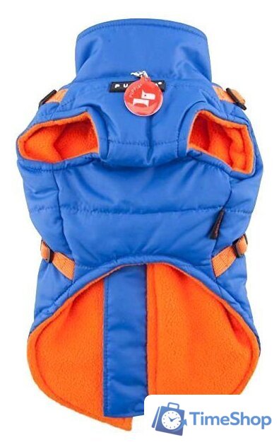 Шлейка-жилетка Puppia Mountaineer II PAPD-VT1366-RB-XXL (голубой) - Изображение №2 — Интернет-магазин Time-Shop
