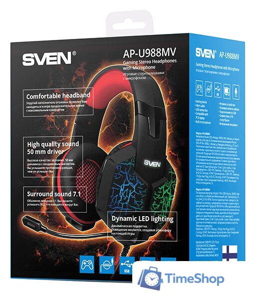 Наушники SVEN AP-U988MV - Изображение №4 — Интернет-магазин Time-Shop