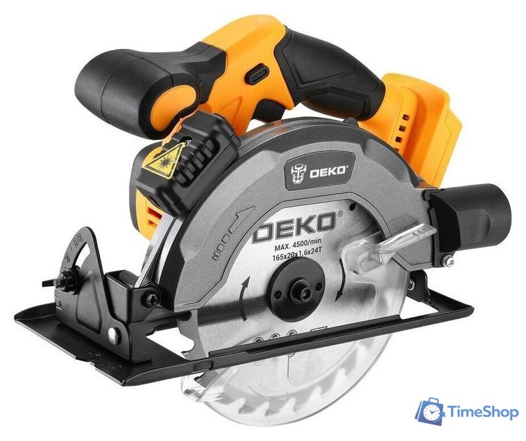 Дисковая (циркулярная) пила Deko DKCS20DA 085-1155 (с 1-им АКБ) - Изображение №2 — Интернет-магазин Time-Shop