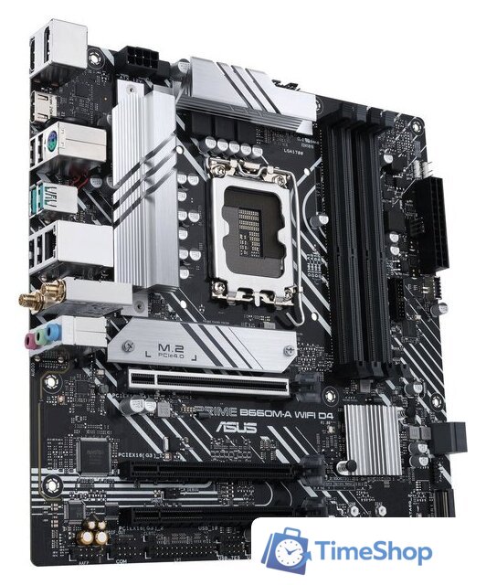 Материнская плата ASUS Prime B660M-A WIFI D4 - Изображение №3 — Интернет-магазин Time-Shop
