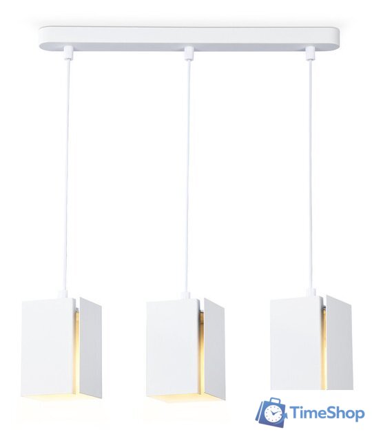 Подвесная люстра Ambrella light Techno Spot TN5138/3 WH (белый) - Изображение №1 — Интернет-магазин Time-Shop
