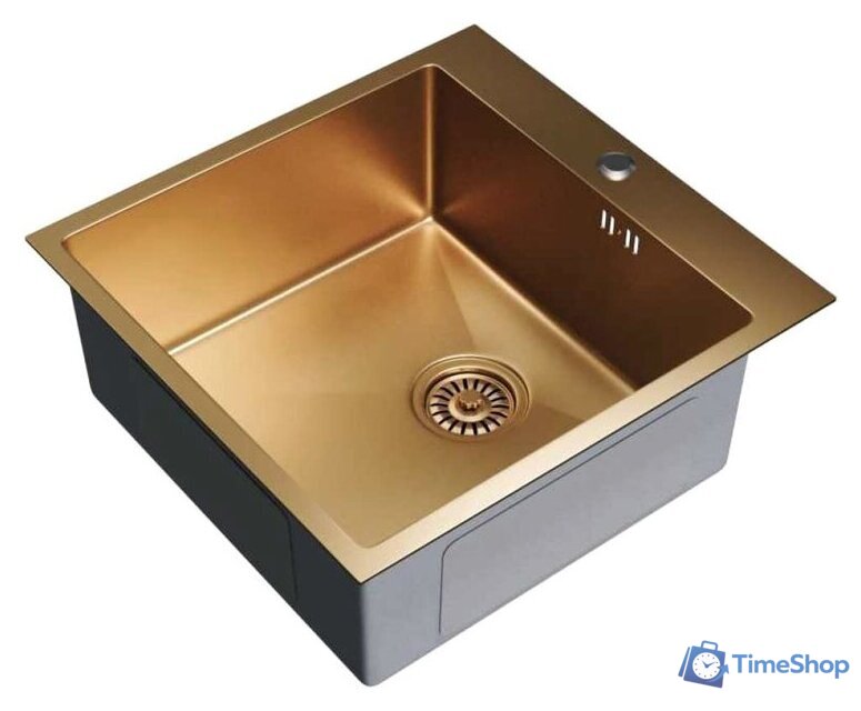 Кухонная мойка Mixline Pro 550549 (бронза, с сифоном) - Изображение №1 — Интернет-магазин Time-Shop