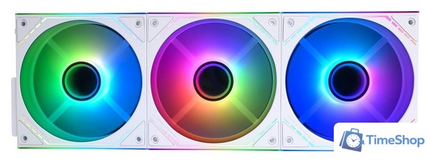 Комплект вентиляторов для корпуса Thermalright TL-M12QRW-S X3 (белый) - Изображение №5 — Интернет-магазин Time-Shop