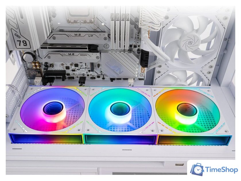 Комплект вентиляторов для корпуса Thermalright TL-M12QRW-S X3 (белый) - Изображение №6 — Интернет-магазин Time-Shop