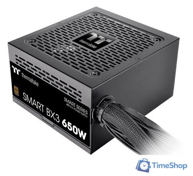 Блок питания Thermaltake Smart BX3 Bronze 650W PS-SPD-0650NNFABE-3 - Изображение №1 — Интернет-магазин Time-Shop