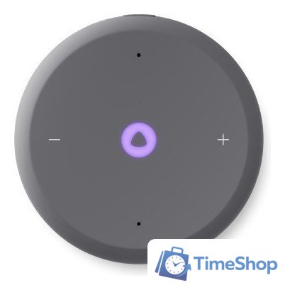 Умная колонка Яндекс Станция Лайт 2 (серый) - Изображение №3 — Интернет-магазин Time-Shop