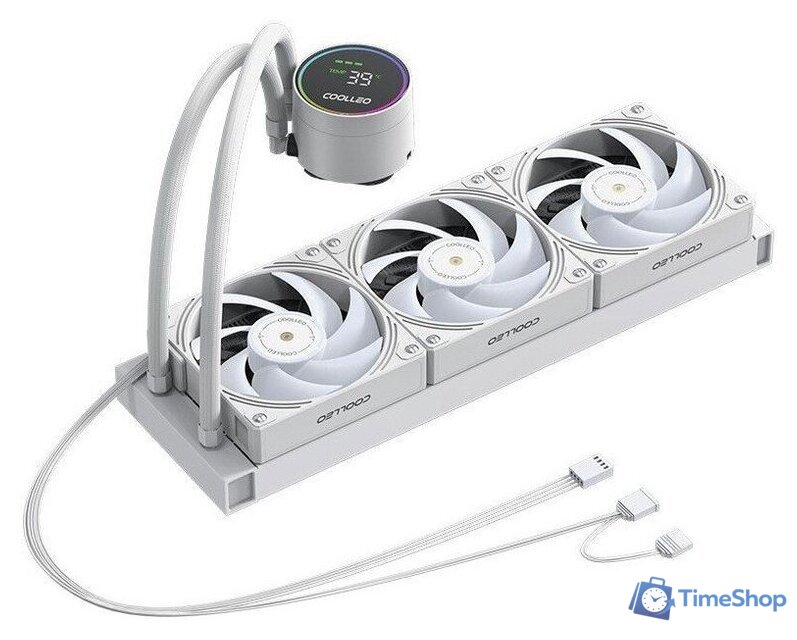 Система жидкостного охлаждения для процессора Coolleo DIG-360-WH - Изображение №5 — Интернет-магазин Time-Shop