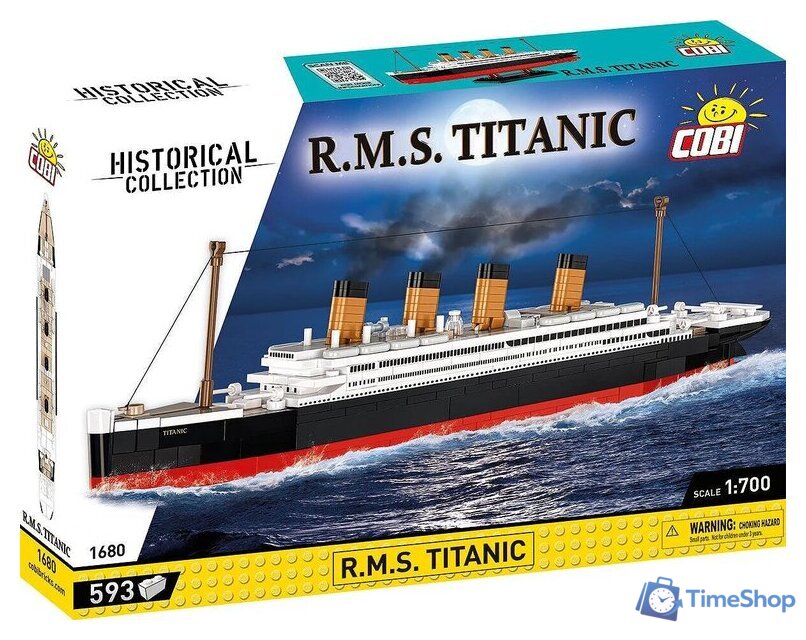 Конструктор Cobi Historical Collection R.M.S. Titanic - Изображение №8 — Интернет-магазин Time-Shop