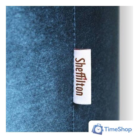 Пуфик Sheffilton SHT-B8 (морская глубина/золото) - Изображение №4 — Интернет-магазин Time-Shop