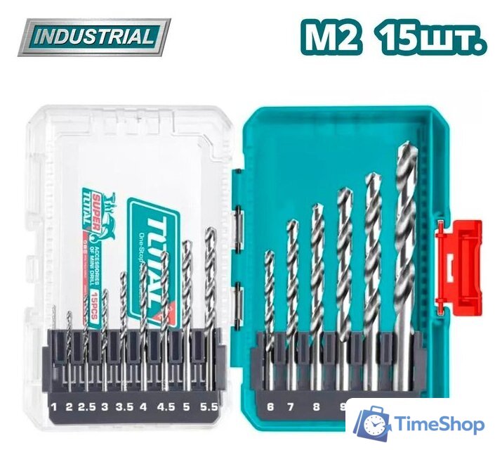 Набор сверл Total TACSDL51508 - Изображение №1 — Интернет-магазин Time-Shop