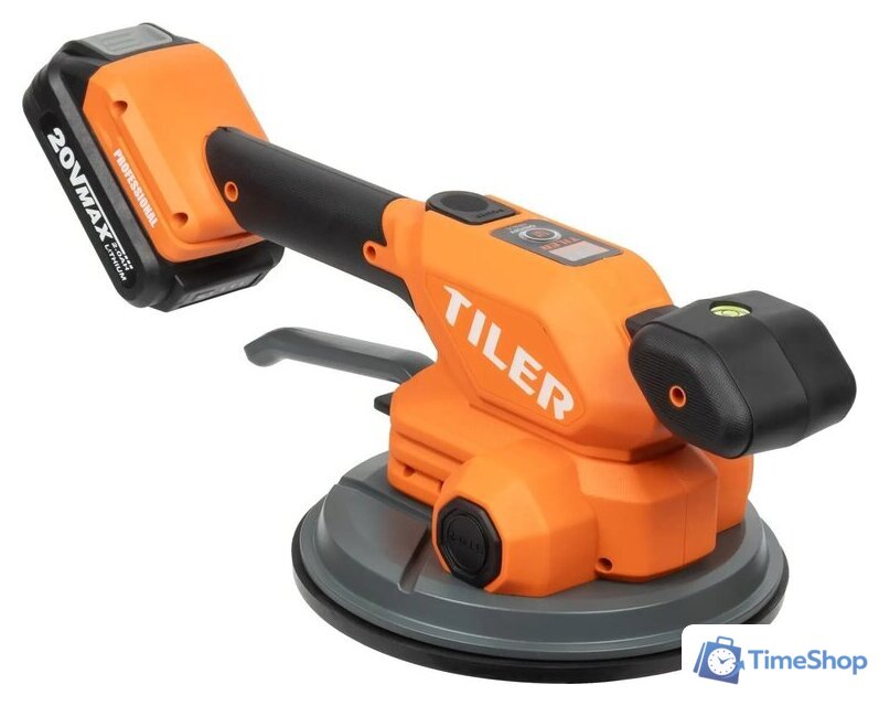 Стеклодомкрат (присоска для стекла и плитки) Tiler Vibro 4986 (с 2-мя АКБ, кейс) - Изображение №1 — Интернет-магазин Time-Shop