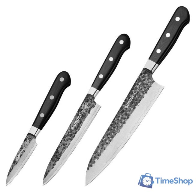 Набор ножей Samura Pro-S Lunar SPL-0230/K - Изображение №1 — Интернет-магазин Time-Shop