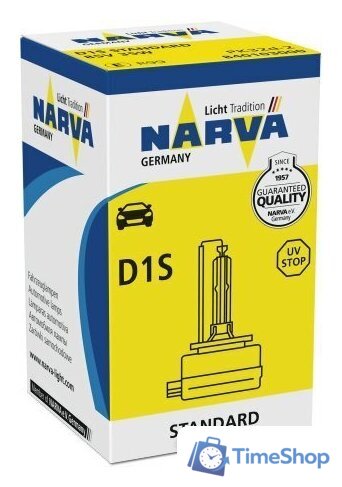 Ксеноновая лампа Narva D1S 1шт - Изображение №1 — Интернет-магазин Time-Shop