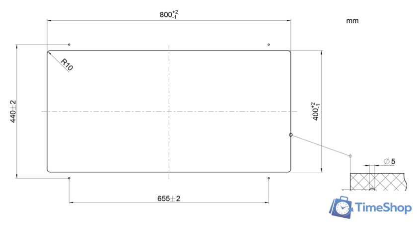 Кухонная мойка Blanco Subline 800-U (белый) 523145 - Изображение №5 — Интернет-магазин Time-Shop