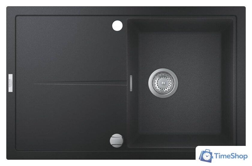 Кухонная мойка Grohe K400 50-C 78/50 1.0 31639AP0 (черный гранит) - Изображение №2 — Интернет-магазин Time-Shop